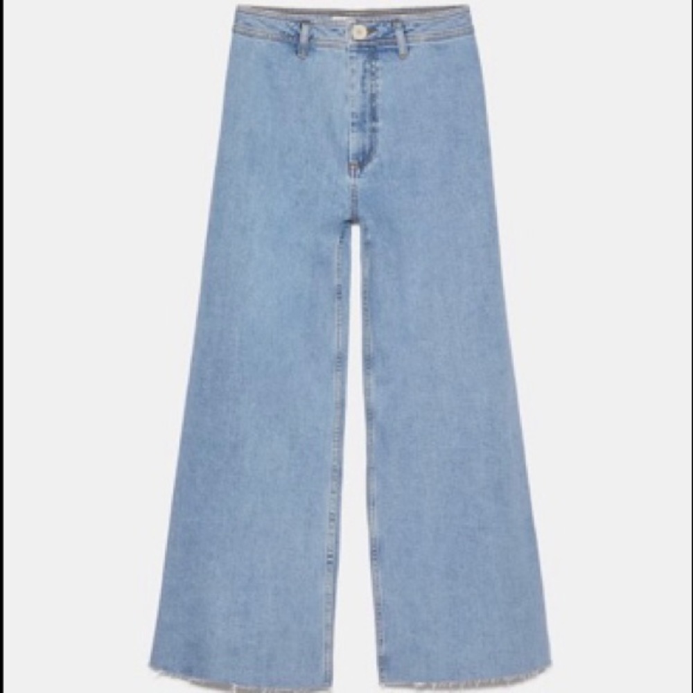 Zara wide leg jeans